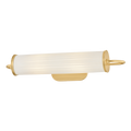 Elaine Silk Picture Light in Aged Brass by Hudson Valley Lighting