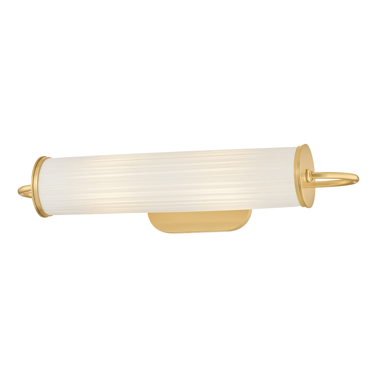Elaine Silk Picture Light in Aged Brass by Hudson Valley Lighting