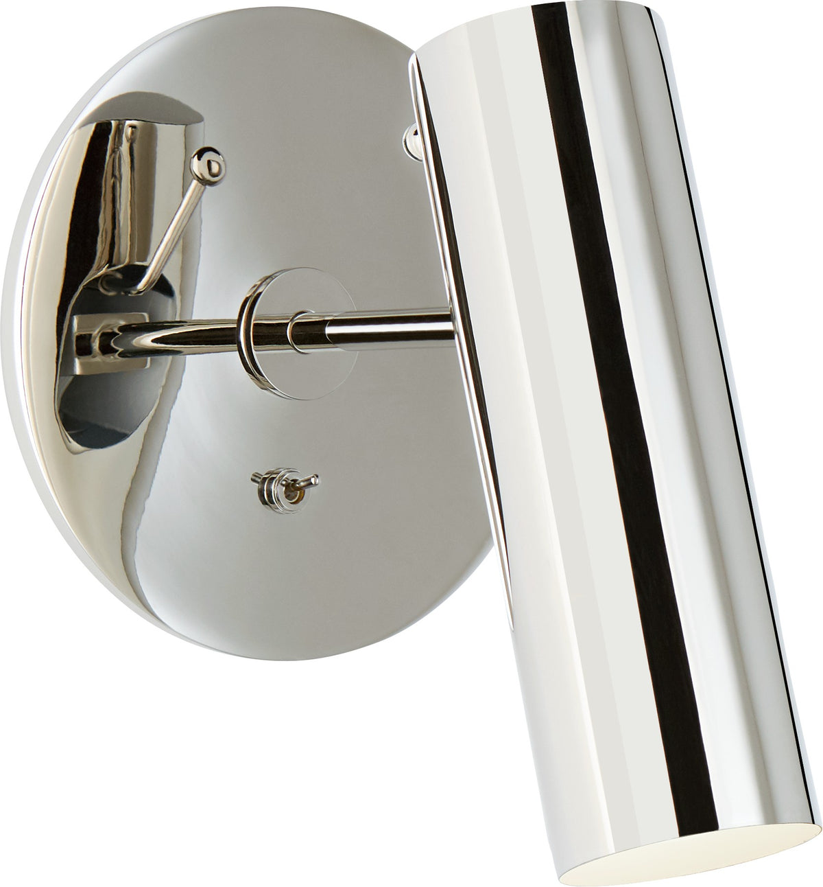 Lancelot Pivoting Light in Polished Nickel