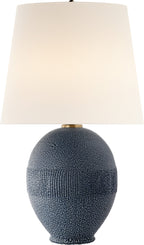 Toulon Table Lamp by AERIN in Beaded Blue