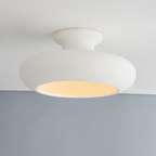 Annie Ceramic Semi Flush Mount by Hudson Valley Lighting - view 5