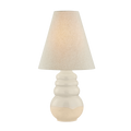Tybee Ceramic Table Lamp by Celerie Kemble in Elemental White