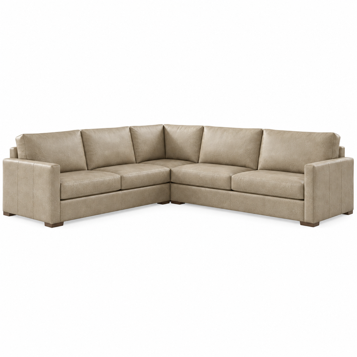 Whitman Leather Sectional
