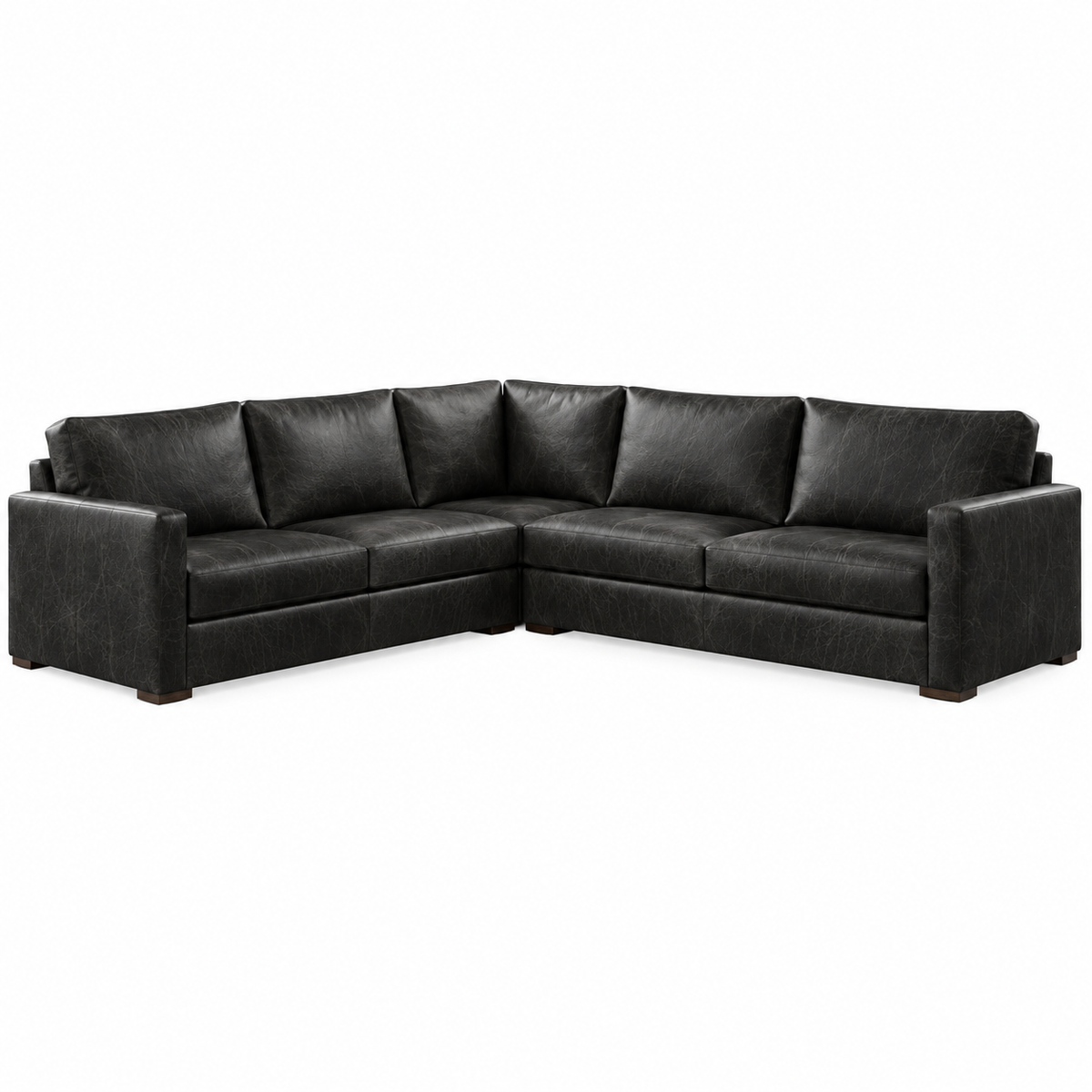 Whitman Leather Sectional