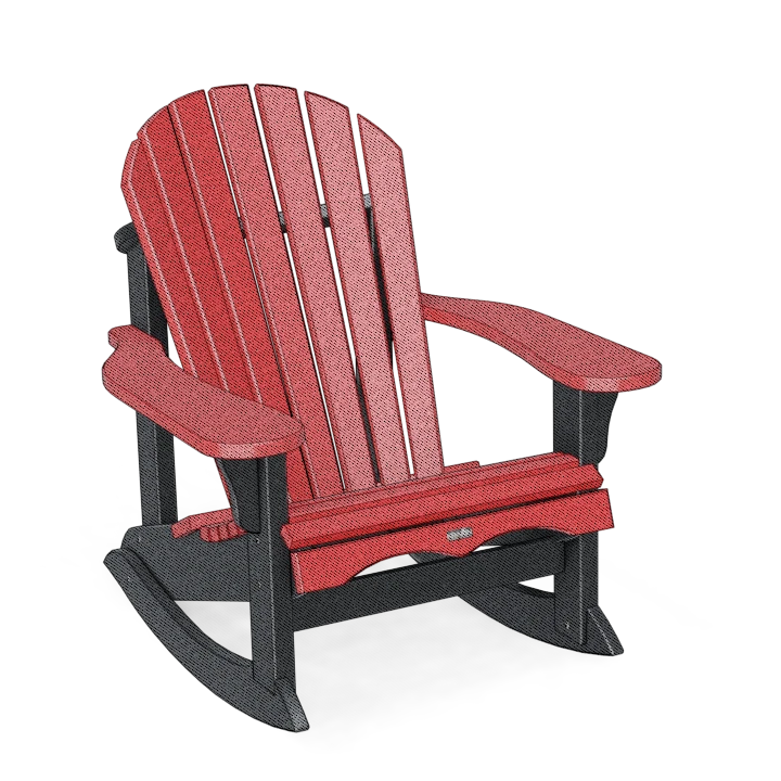 Adirondack Rocker Deluxe by Krahn Outdoor
