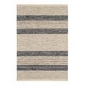 CieloStripeNavyHandWovenCottonRug - McNabb Furniture