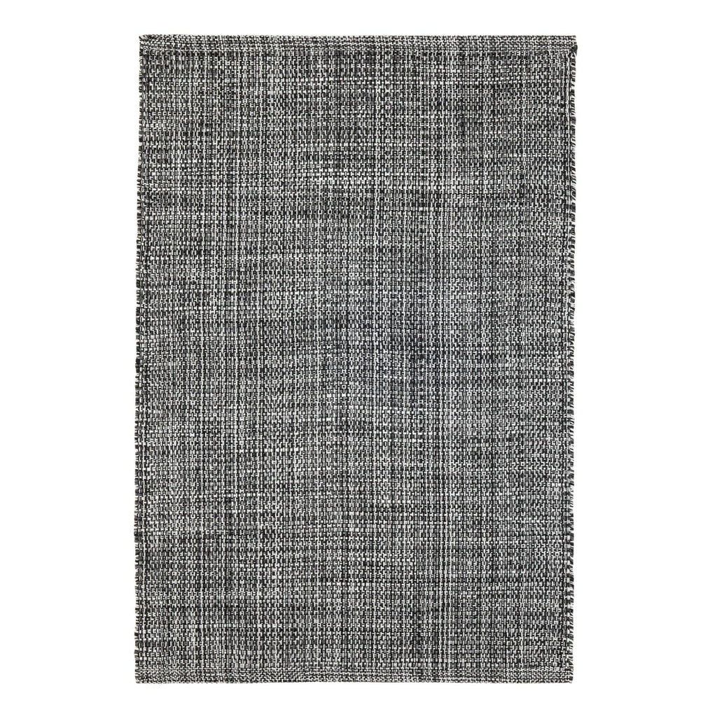 FusionBlackHandWovenPolypropyleneUVRug - McNabb Furniture