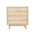 Gia 5 Drawer Chest - Light Driftwood
