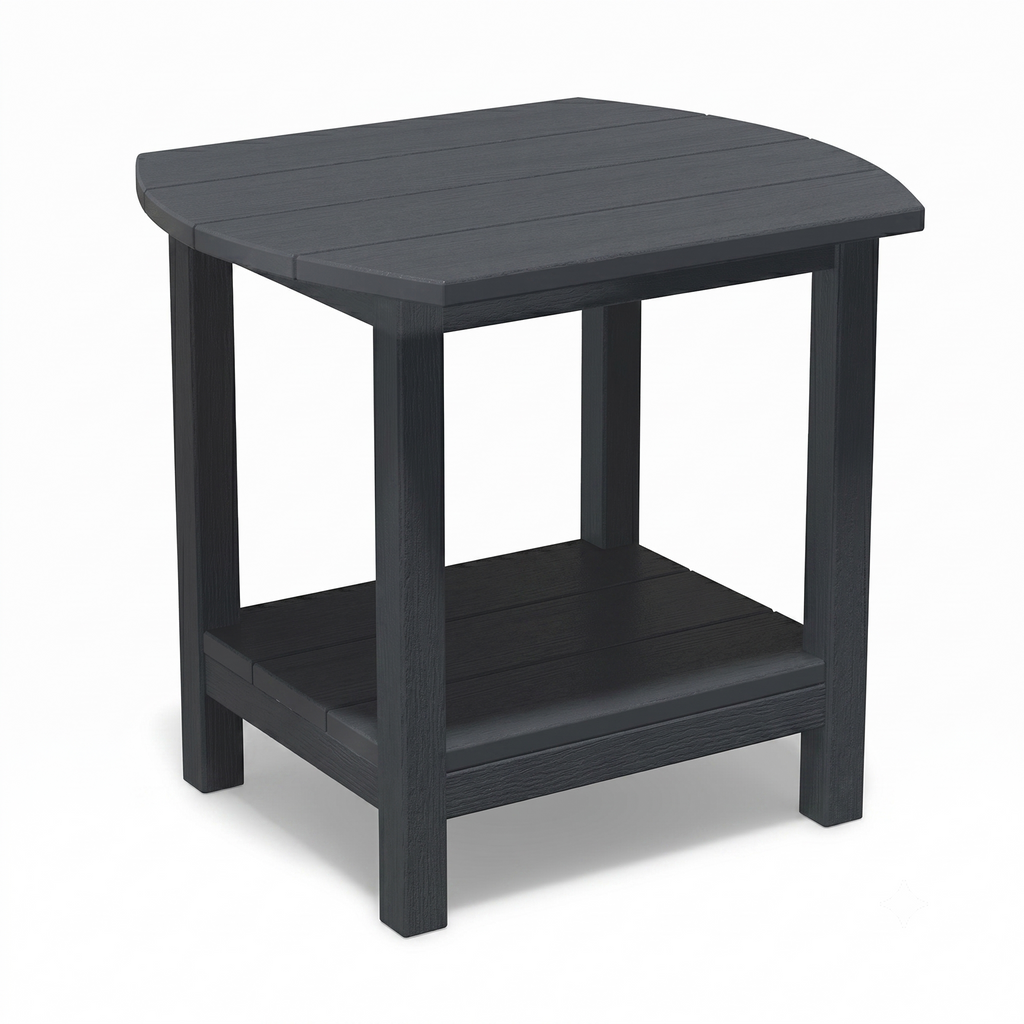 End Table Deluxe Semi-Oval
