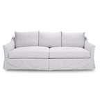 Light gray sofa on a white background