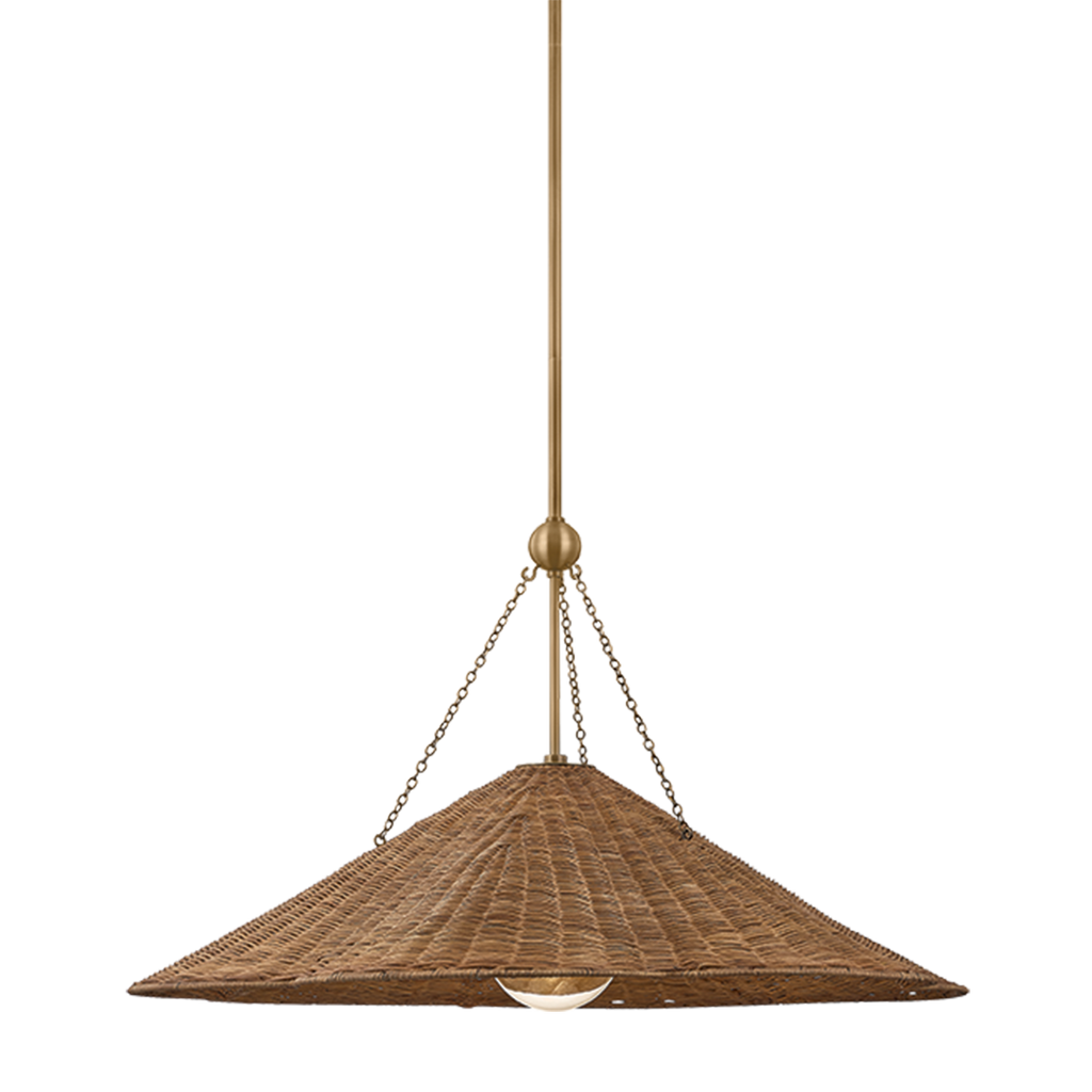 Annmarie Woven Pendant by Mitzi - view 4