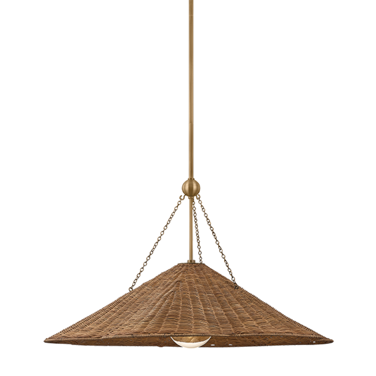 Annmarie Woven Pendant by Mitzi - view 4