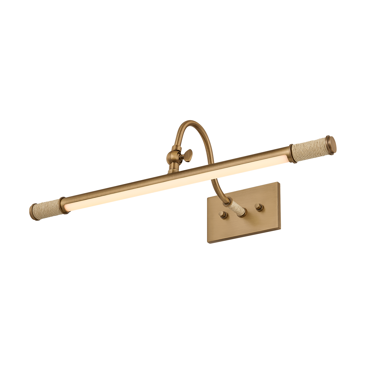 Piers Picture Light in Patina Brass by Mitzi