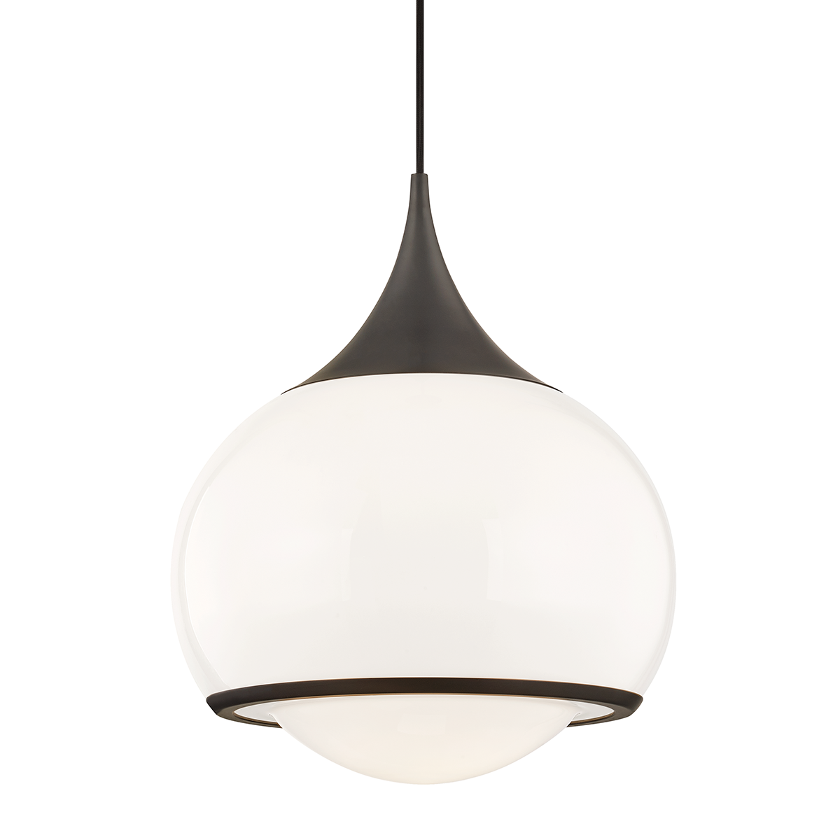 Large Reese pendant light in Old Bronze