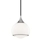 Small Reese pendant in Polished Nickel