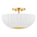 Anne Glass Flush Mount by Mitzi