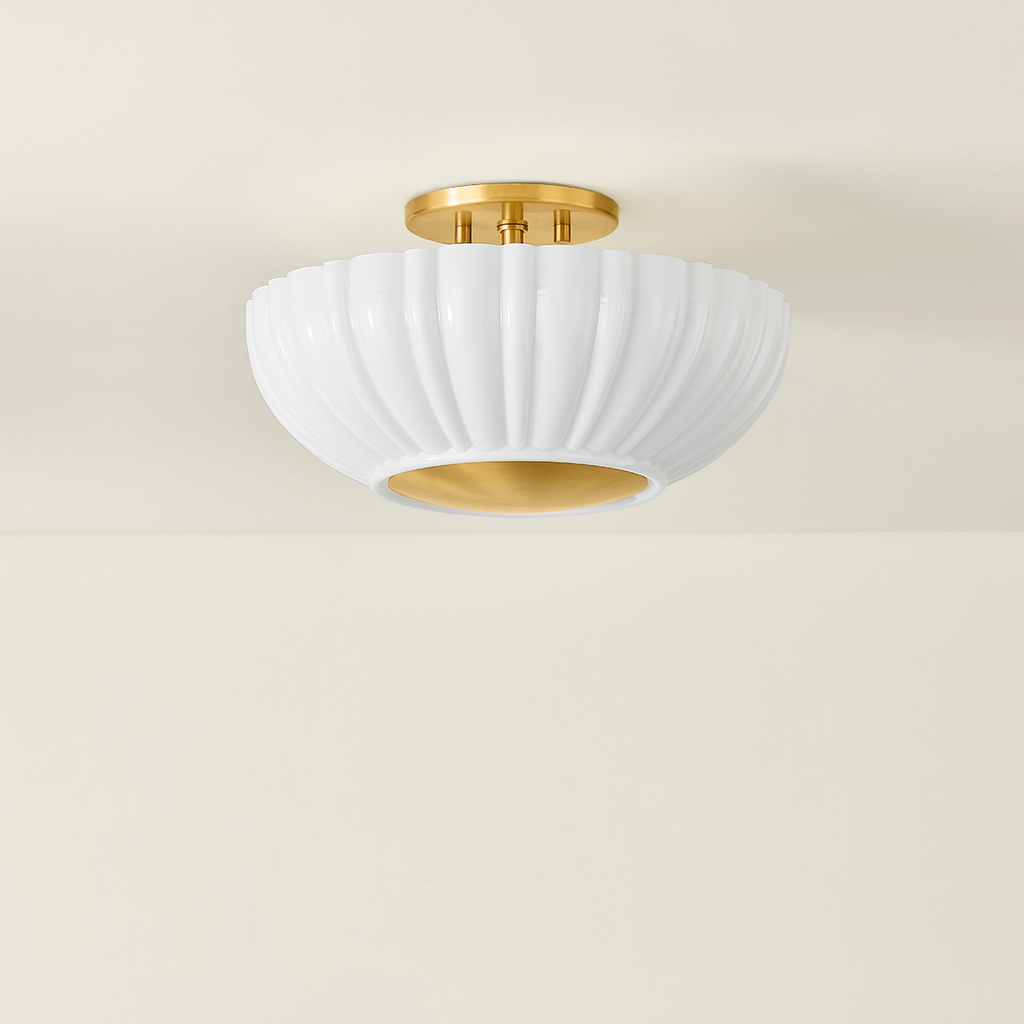 Anne Glass Flush Mount by Mitzi - view 3