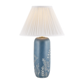 Etta Floral Ceramic Table Lamp in Midnight Bloom