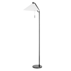 Aisa Mid-Century Floor Lamp in Old Bronze