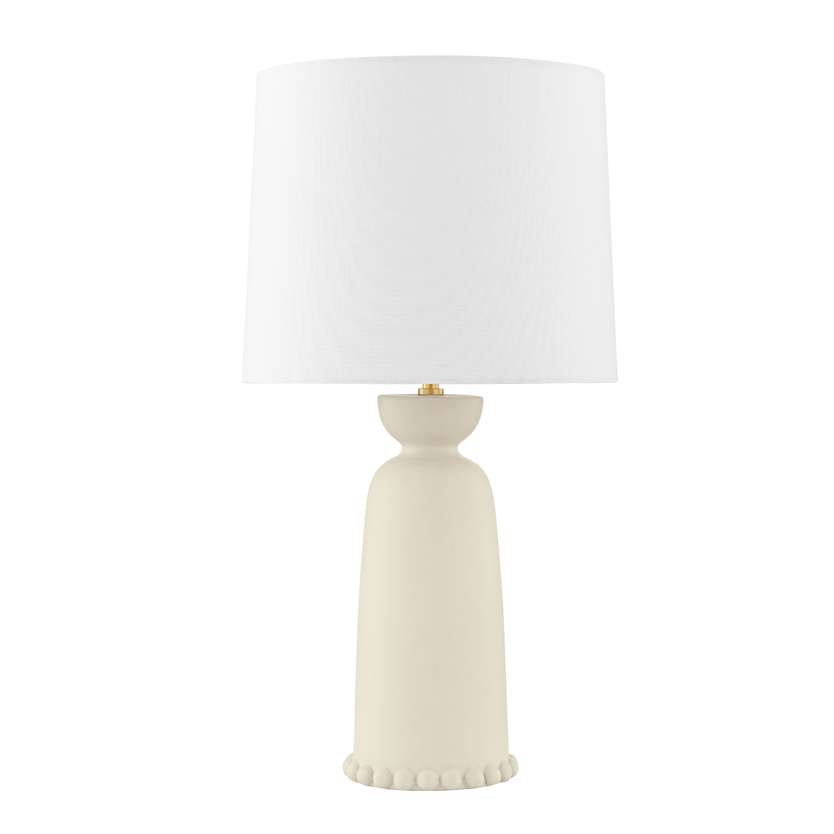Rhea Ceramic Table Lamp in Antique Ivory