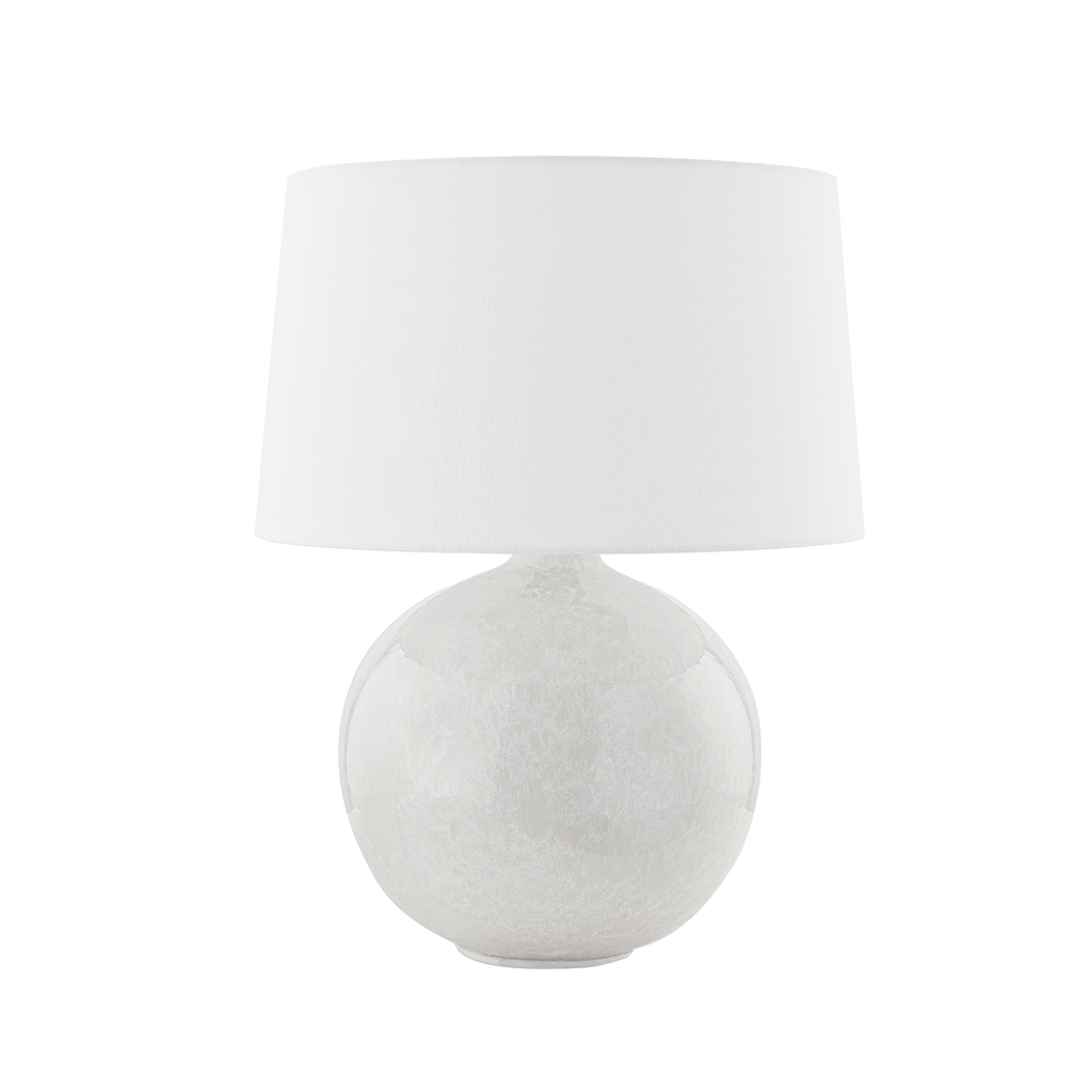 Karina Reactive Glaze Table Lamp in Gloss Nimbus