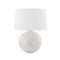 Karina Reactive Glaze Table Lamp in Gloss Nimbus