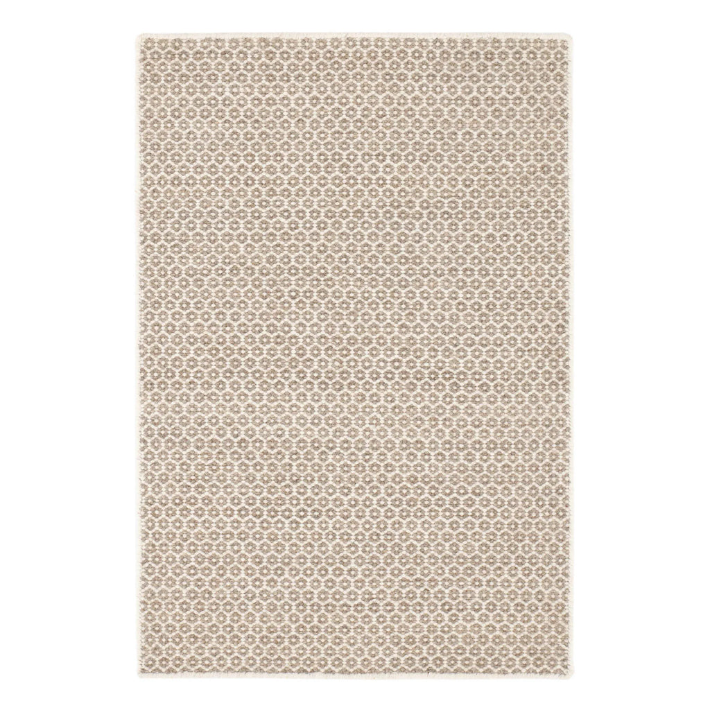 HoneycombNaturalWoolWovenRug - McNabb Furniture