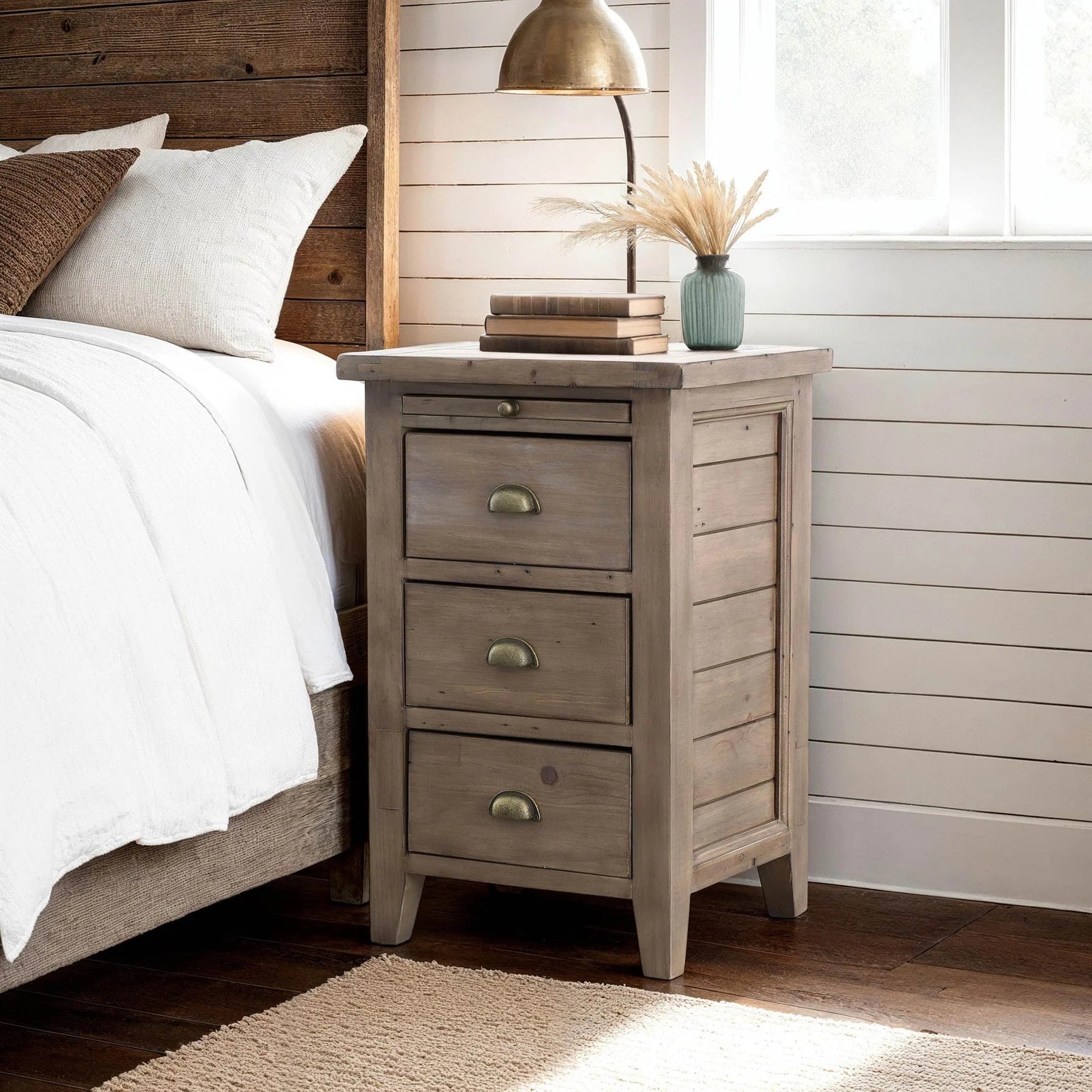 Irish Coast 3 Drawer Nightstand