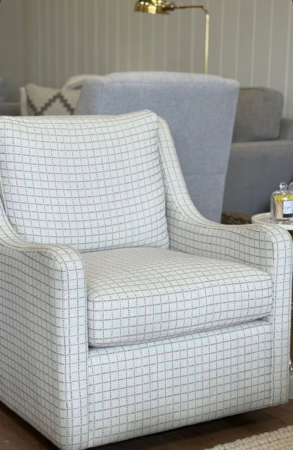 Isla Swivel Glider Chair by Brentwood Classics - view 2