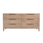 Kamelia 6 Drawer Dresser