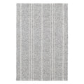 MelangeStripeGreyIvoryHandWovenPetRug - McNabb Furniture