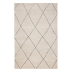 NumaBlackHandKnottedWoolRug - McNabb Furniture