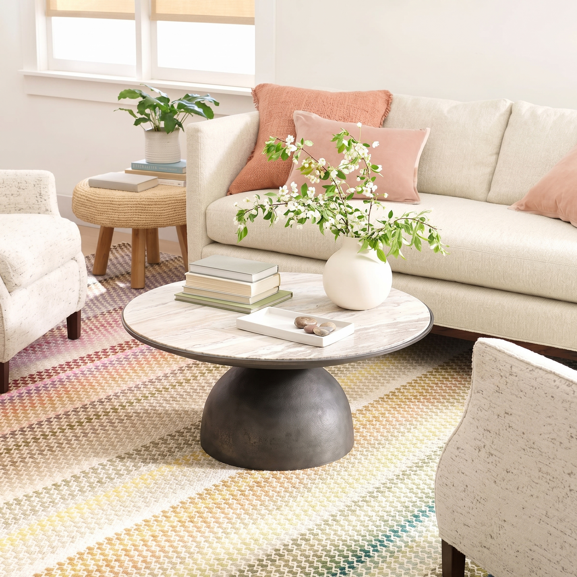 Poppy Handwoven Wool Rug