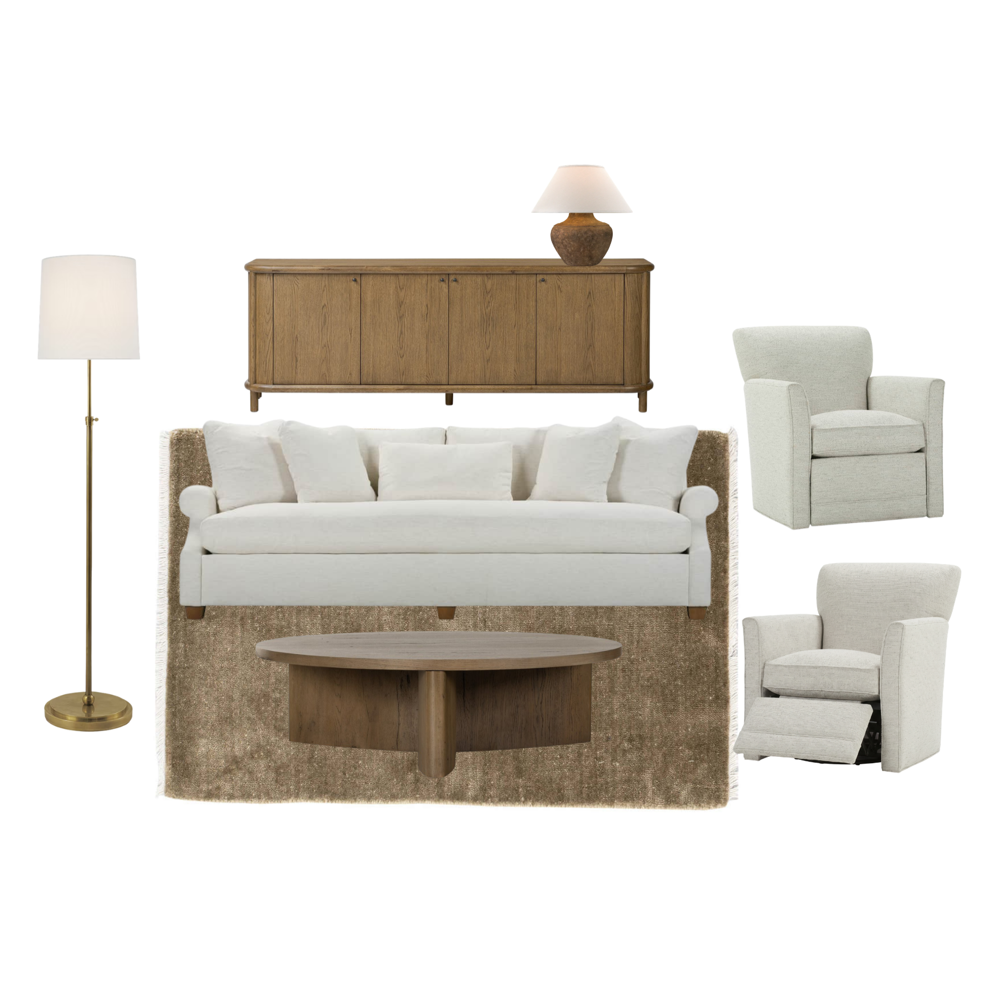 Muskoka Modern Lakehouse Living Room Collection
