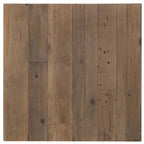 Wooden panel with a rustic finish on a white background