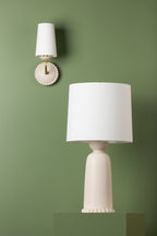 Rhea Ceramic Table Lamp styled in a room 3