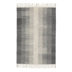 RonanIkatGreyHandWovenWoolRug - McNabb Furniture