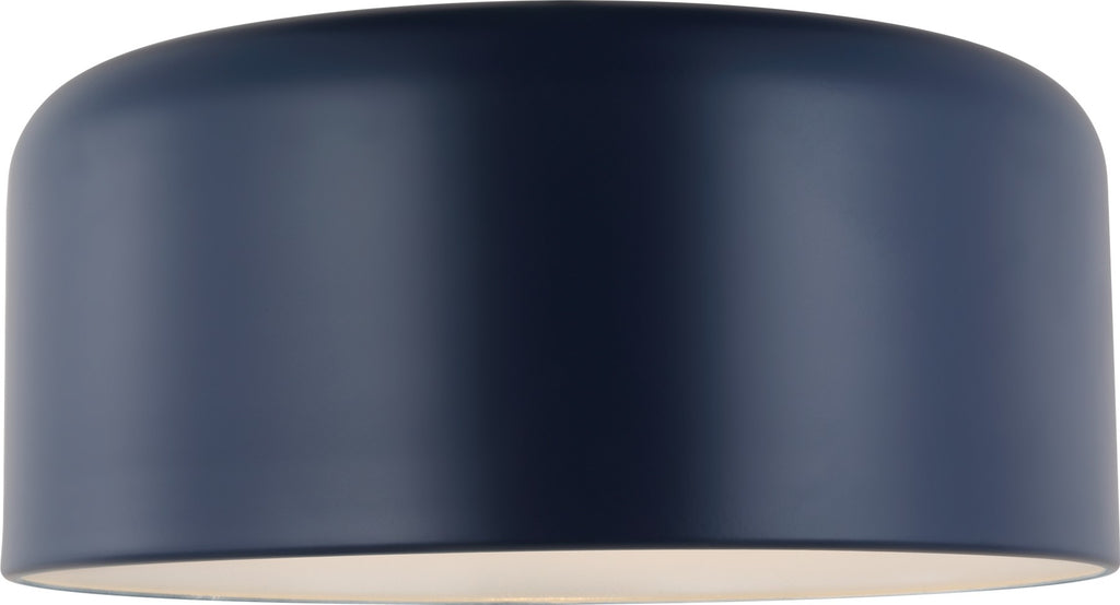 Malone Large Flush Mount in Navy