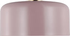 Malone Large Flush Mount in Rose