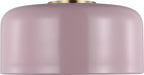 Malone Medium Flush Mount in Rose
