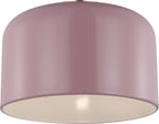 Malone Small Flush Mount in Rose