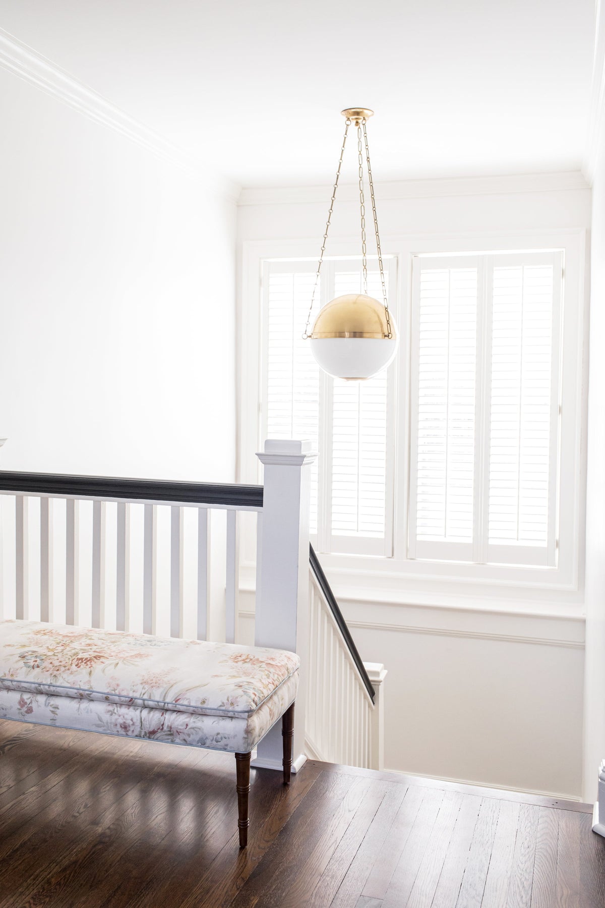 Sphere No. 2 globe pendant lifestyle image