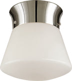 Perry Street Ceiling Light in Polished Nickel