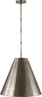 Goodman Medium Hanging Light in Antique Nickel