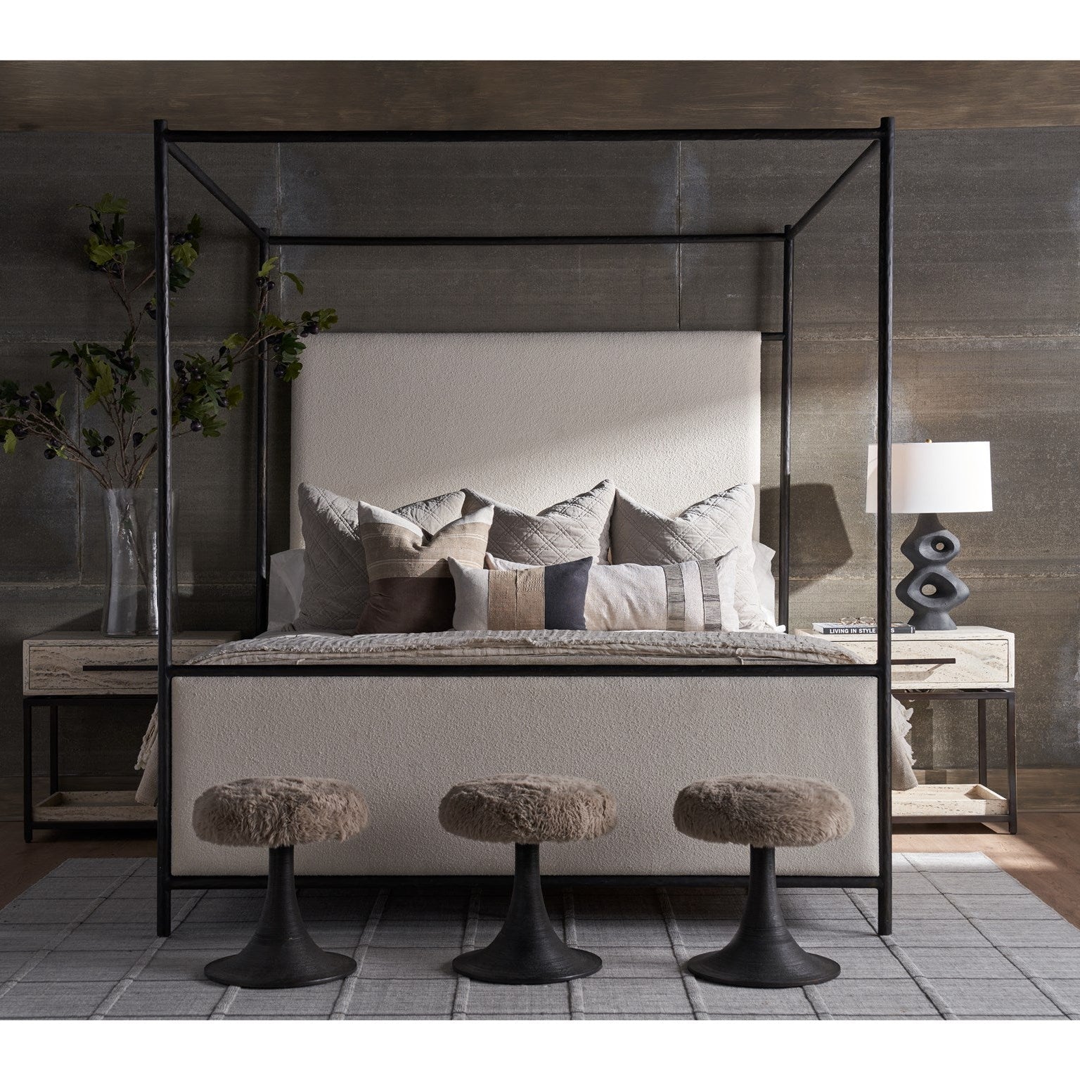 Modern Cascade Canopy Bed