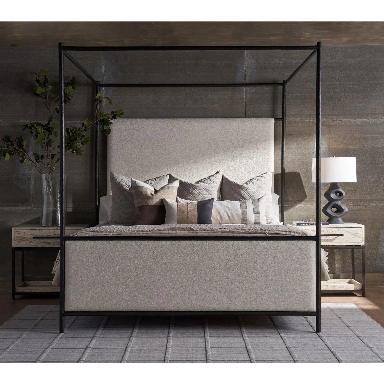 Modern Cascade Canopy Bed