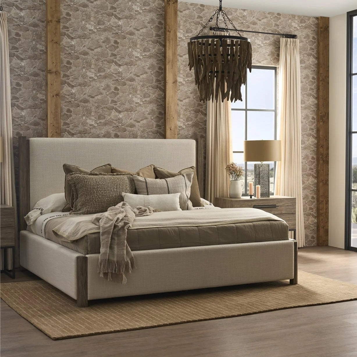 Dwell Boulder Upholstered Bed