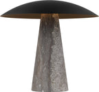 Aegis Medium Travertine Table Lamp