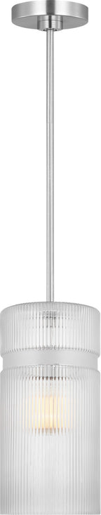 Liouet Small Pendant in Brushed Nickel