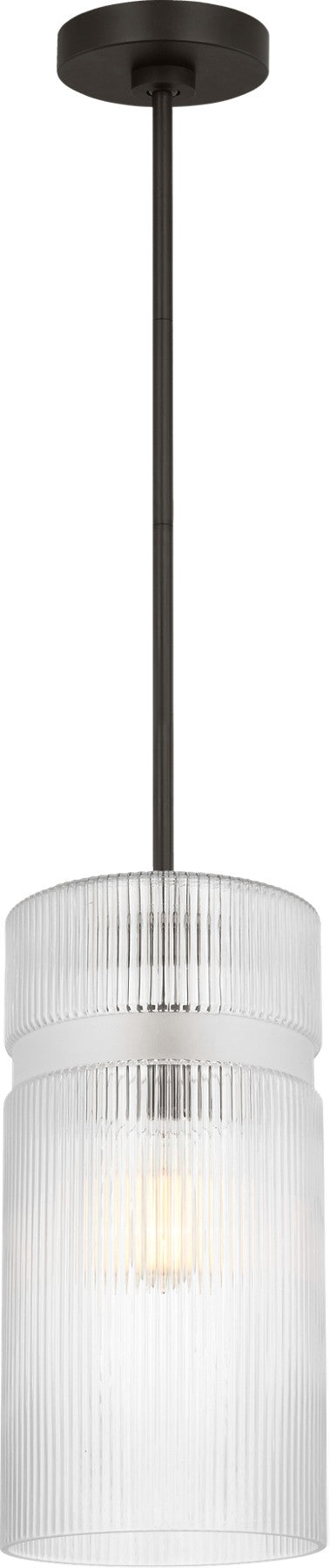 Liouet Small Pendant in Midnight Black